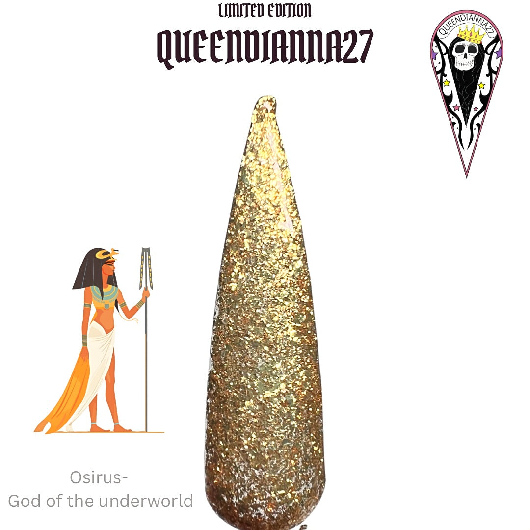 Osirus Goddess of the underworld- Limited Edition Queendianna27 Gel Polish