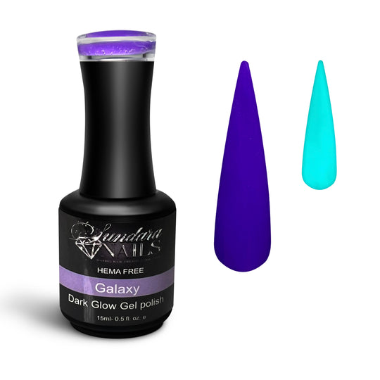 Galaxy- Glow Gel Polish - Sundara Nails