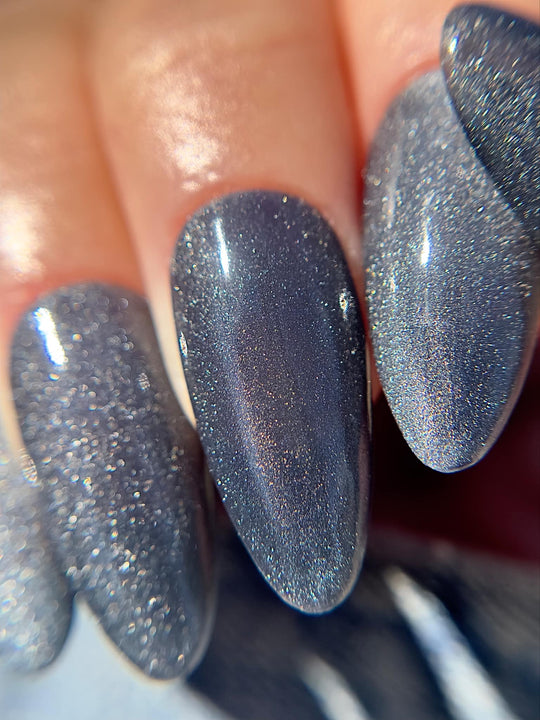 French Blue- Ceramic Cat Eye Gel Polish