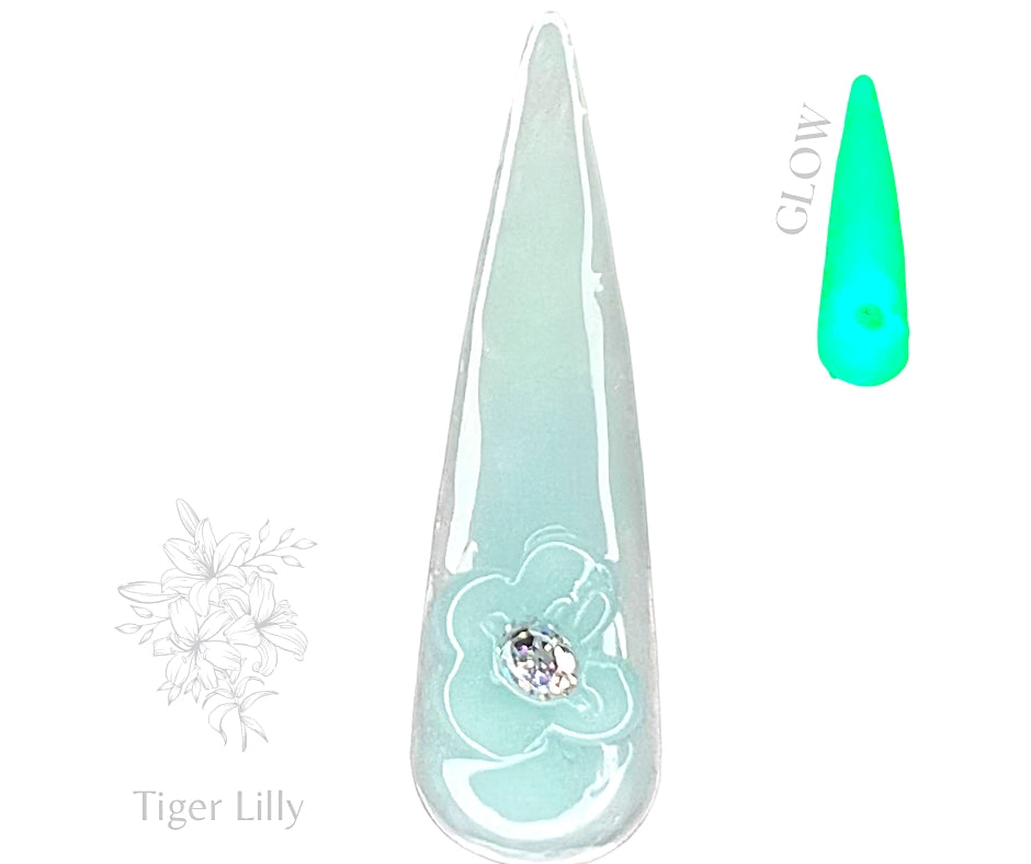 Tiger Lilly- Glows* Non Sticky Builder Gel in a Pot - Sundara Nails