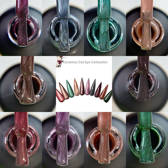 Ceramic Cat Eye Gel Collection (10 colors)