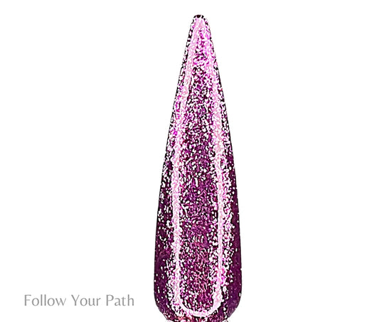 Follow Your Path (Glitter Pudding gel)