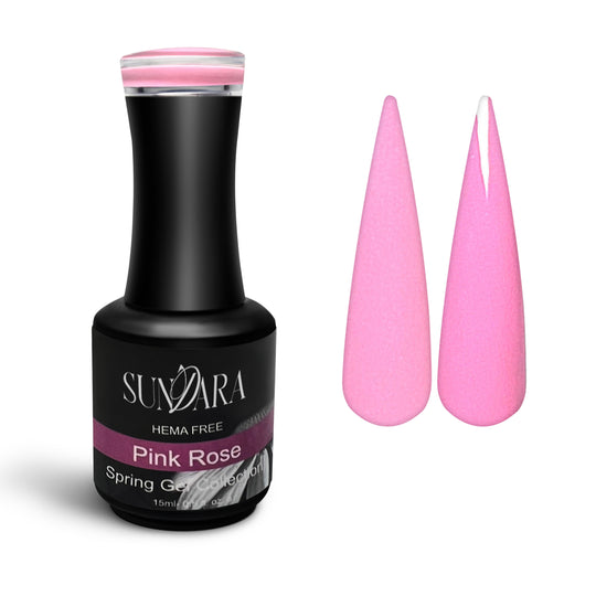 Pink Rose- Solid gel polish