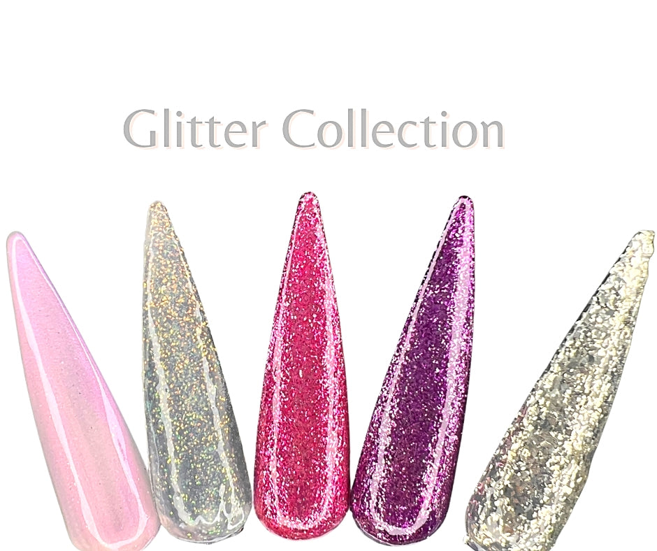 Glitter Gel Polish Pudding Collection (5 colors)