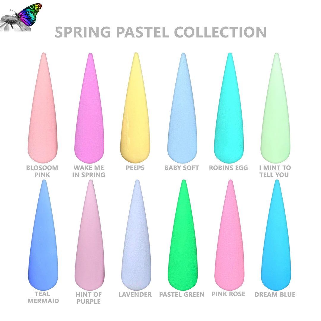 Spring Pastel Gel Polish Collection (Hema Free) - Sundara Nails