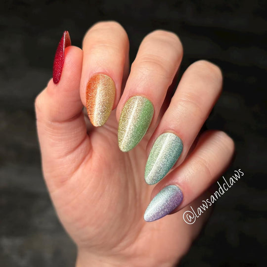 Soda Crystal Cat Eye Gel Collection (10 colors) - Sundara Nails