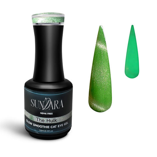 The Hulk- Glow Cat Eye Gel Polish