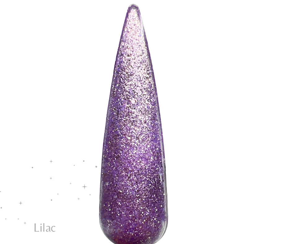 Lilac Glitter- (Hema Free) kit - Sundara Nails