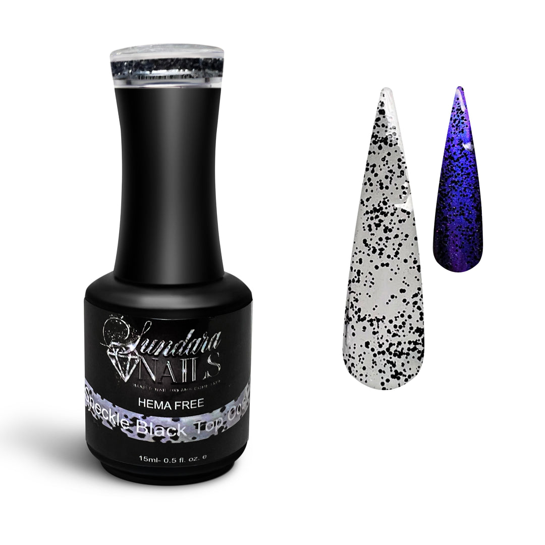 Speckle Black Non-Wipe Top Coat