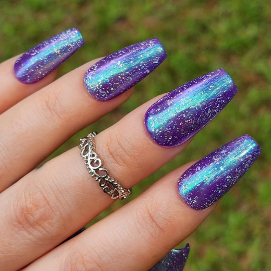 Galaxy- Glow Gel Polish