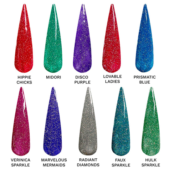 Reflective Gel Polish Collection (10 colors)