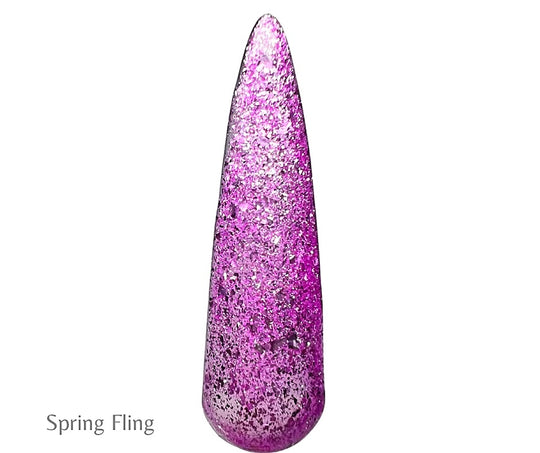 Spring Fling- platinum gel polish - Sundara Nails