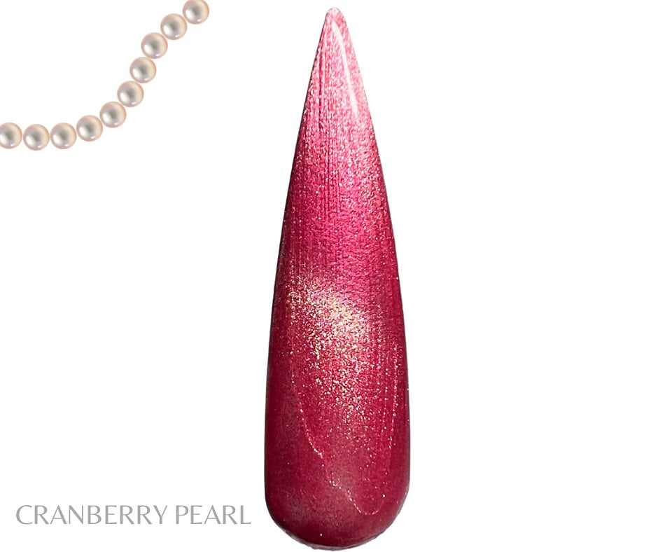 Cranberry Pearl- Pearlescent Cat Eye Gel