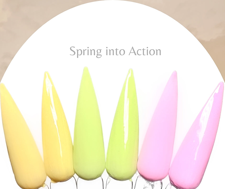 Spring into action (Pudding Gel Trio Pallet)