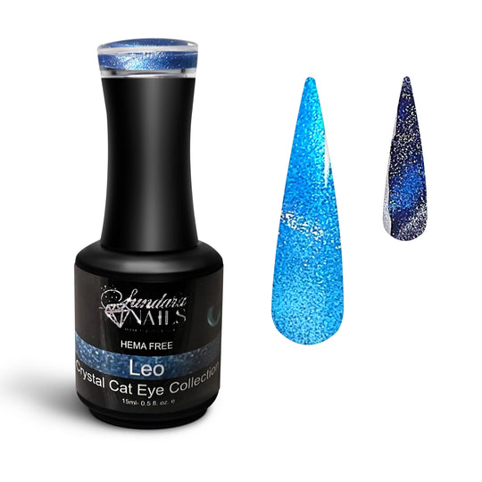 Leo- Crystal Cat Eye Gel - Sundara Nails