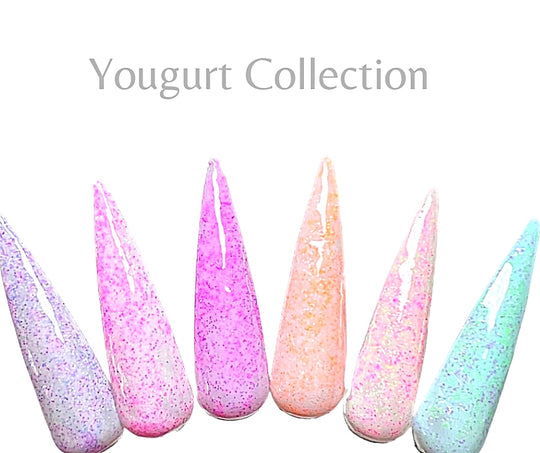Yougurt Gel Polish Collection 6 Colors (Hema Free)