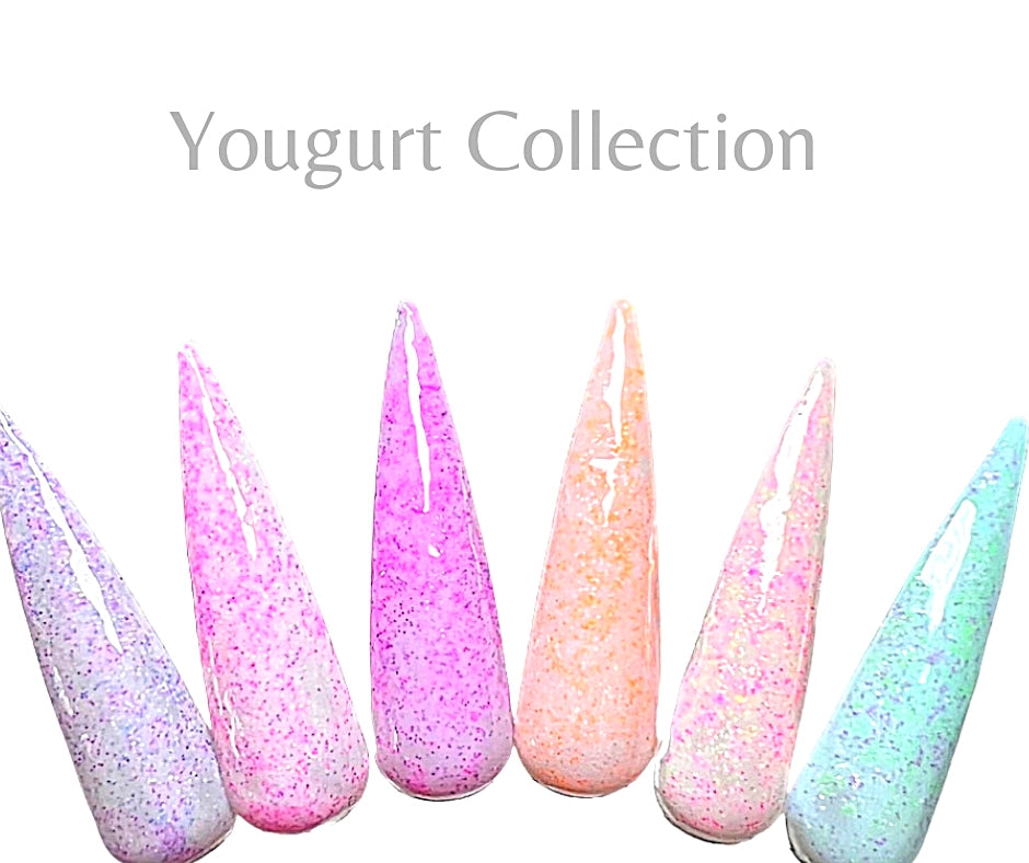 Yougurt Gel Polish Collection 6 Colors (Hema Free)