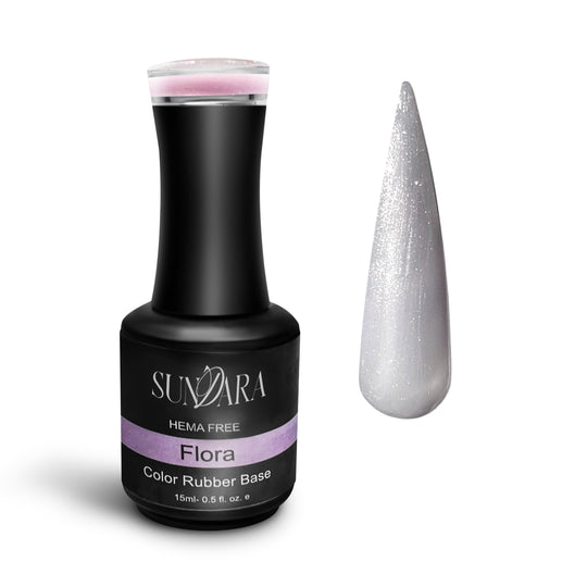 Flora- Pearl Rubber Base Coat