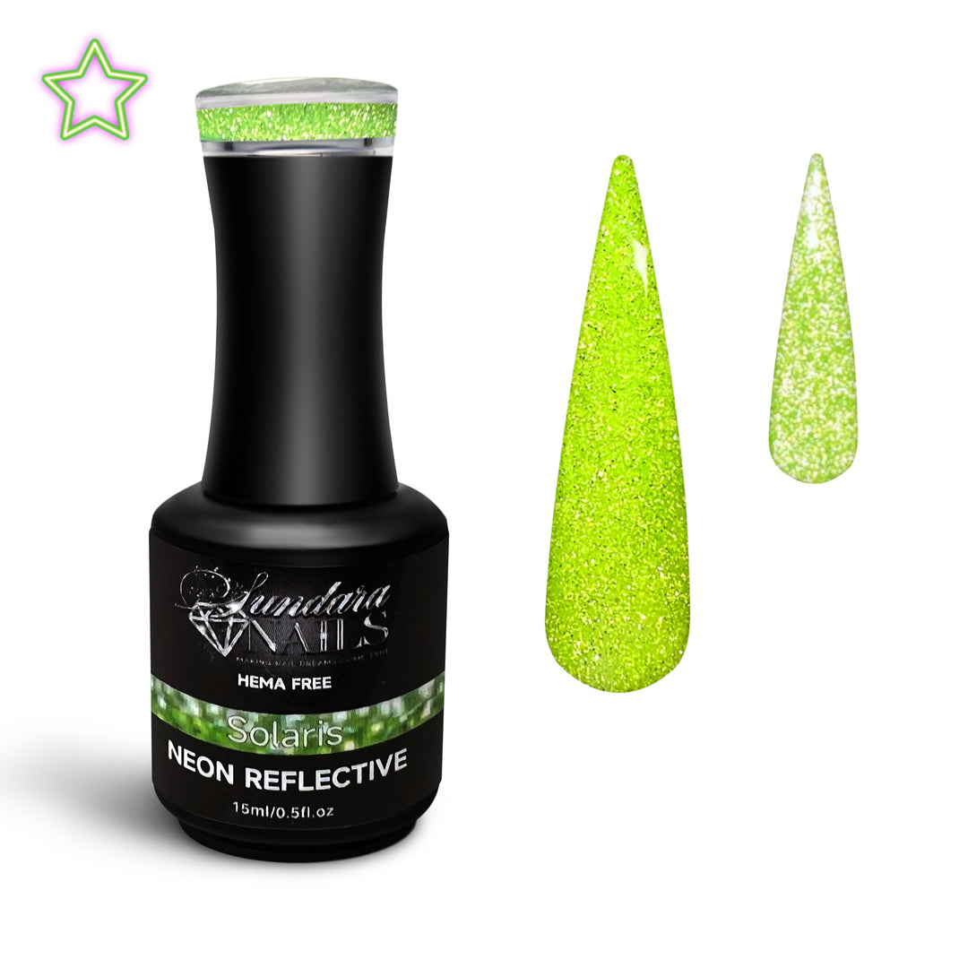 Solaris- Reflective neon gel - Sundara Nails