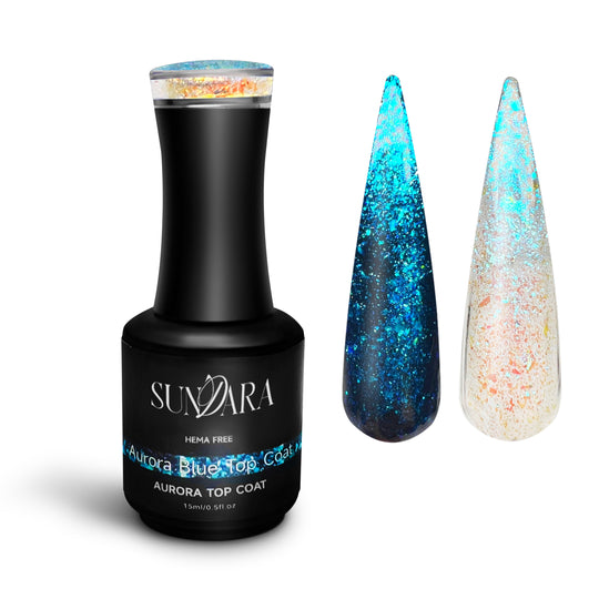 Blue Aurora Non-Wipe Top Coat