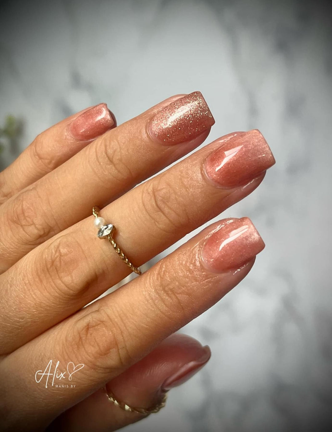 Apricot Soul-Ceramic Cat Eye Gel Polish