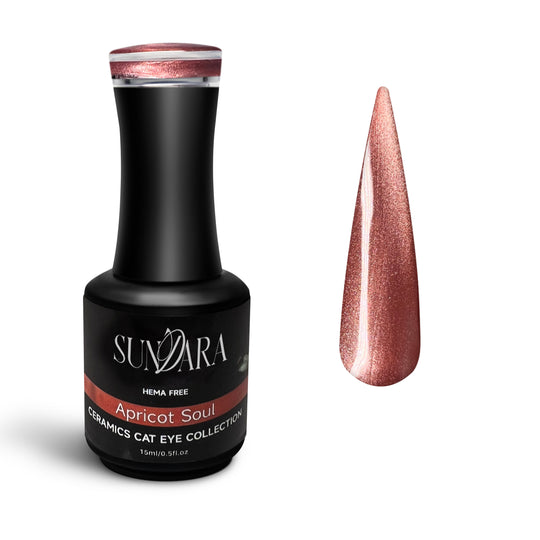 Apricot Soul-Ceramic Cat Eye Gel Polish