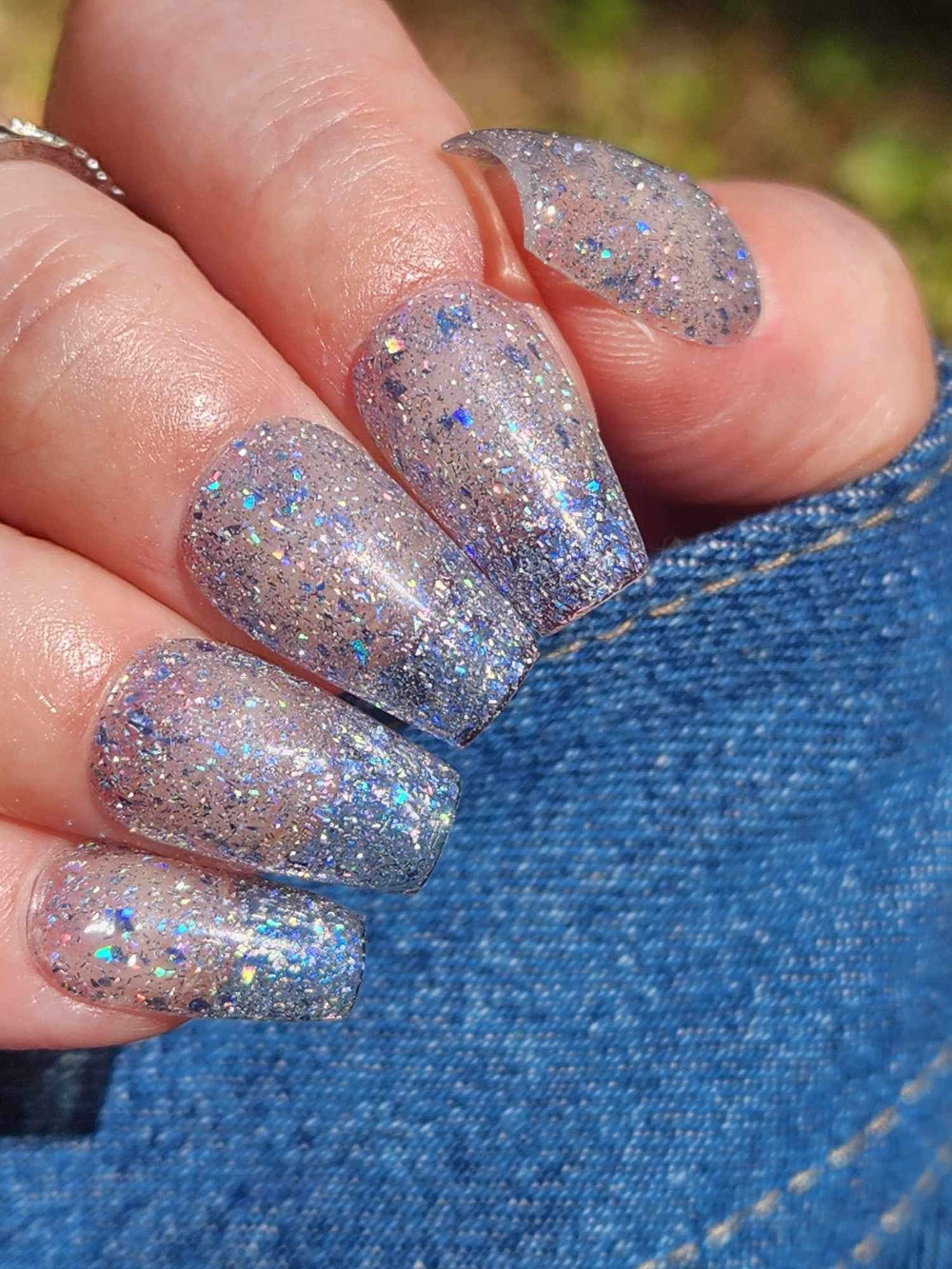 Magic Purple (Holographic Gel Glitter)