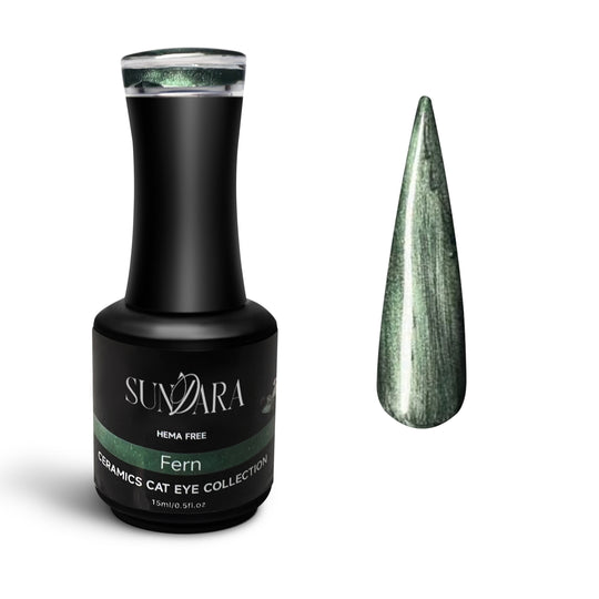 Fern- Ceramic Cat Eye Gel Polish