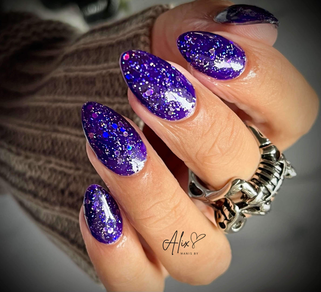 Wicked Dreamer- Classic Glitter Gel Polish