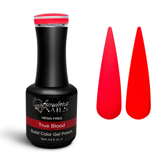 True blood- Solid Gel Polish - Sundara Nails