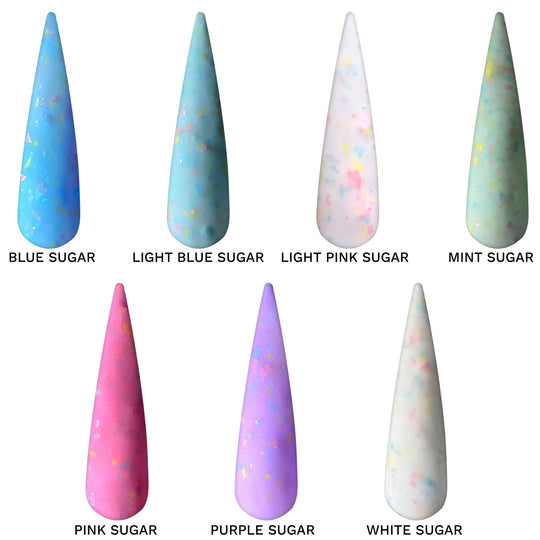 Sugar Rubber Base Gel Collection -7 Colors