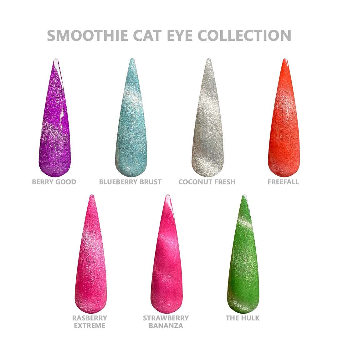 Glow Smoothie Cat Eye Gel Polish Collection- 7 Colors - Sundara Nails