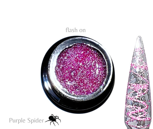 Purple Spider- Reflective Spider Gel