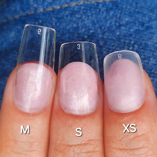 Square Shapes Soft Gelly Tips - Sundara Nails