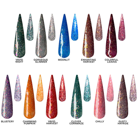 Fall Fireworks Gel Polish Collection- 11 Colors