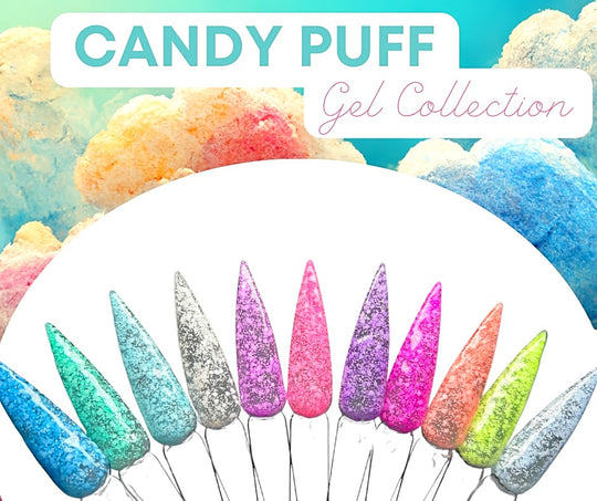 Candy Puff Gel Polish Collection (11 colors) - Sundara Nails