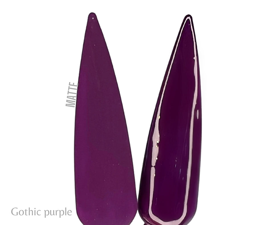 Gothic Purple- (Hema Free) - Sundara Nails