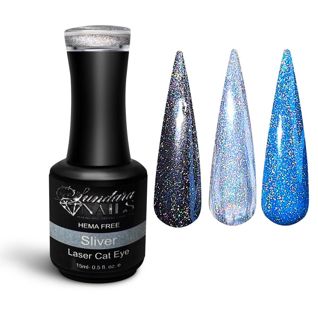 Laser Cat Eye Gel (holographic) - Sundara Nails