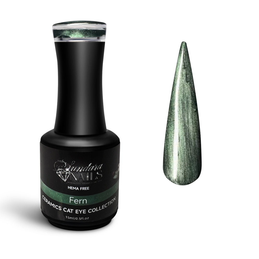 Fern- Ceramic Cat Eye Gel Polish