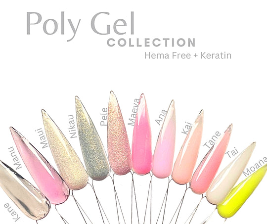 Poly Gel+ Keratin Collection -Hema Free