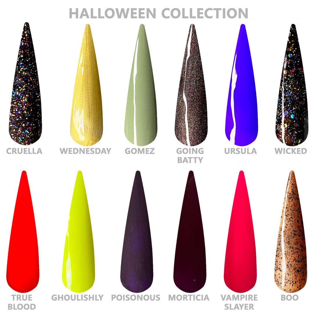 2023 Halloween Gel Polish Collection 12 colors