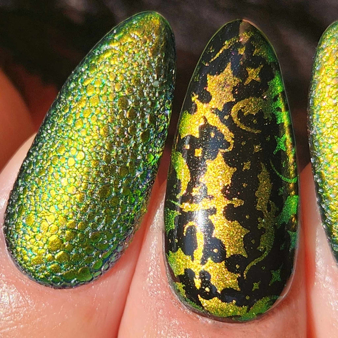 Adella- Mermaid Chrome Powder - Sundara Nails