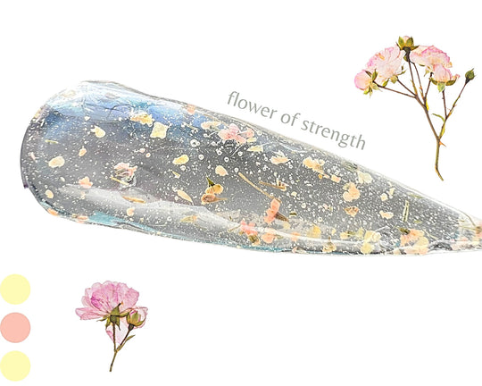 Flower of strength- Light Pink Flower Gel Polish