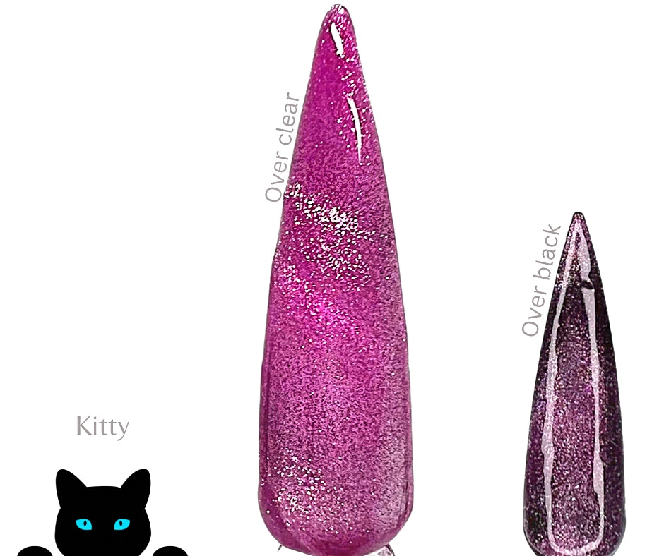 Kitty- Crystal Cat Eye Gel - Sundara Nails