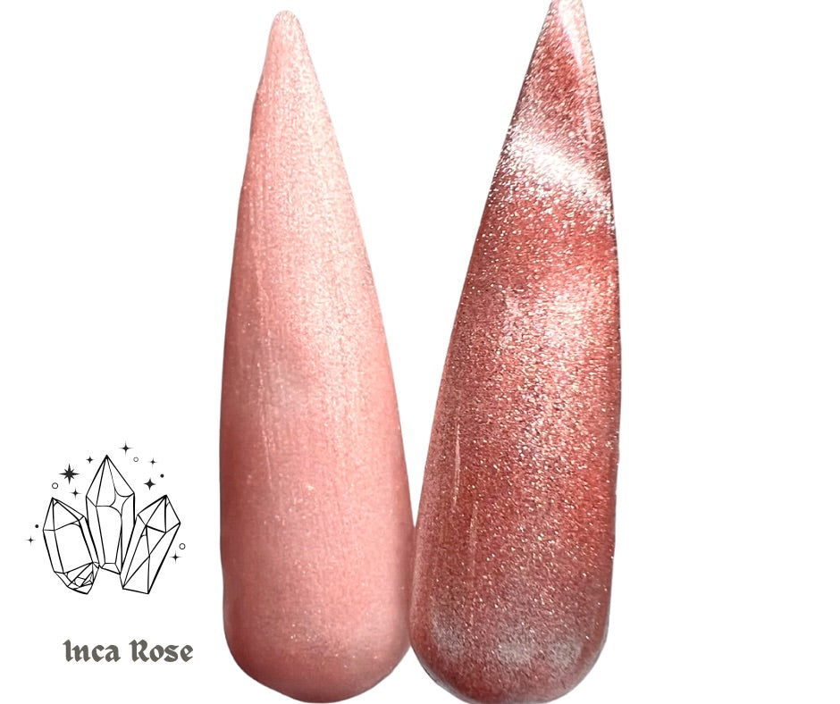 Inca Rose- Soda Crystal Cat Eye Gel