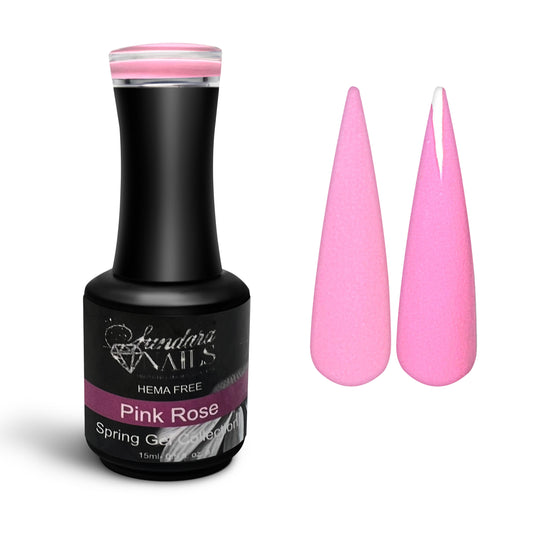 Pink Rose- Gel Polish - Sundara Nails