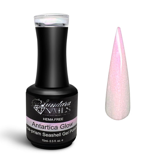 Antarctica Glow-Ice Prism Gel Polish - Sundara Nails