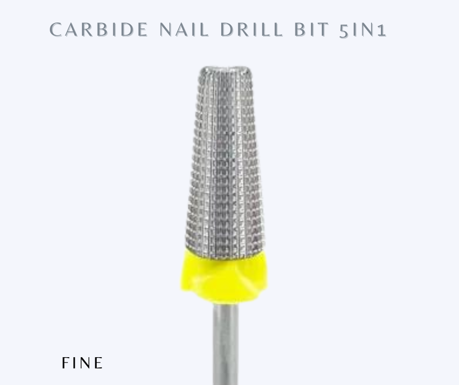 Carbide Nail Drill Bit 5in1- Umbrella Bit - Sundara Nails