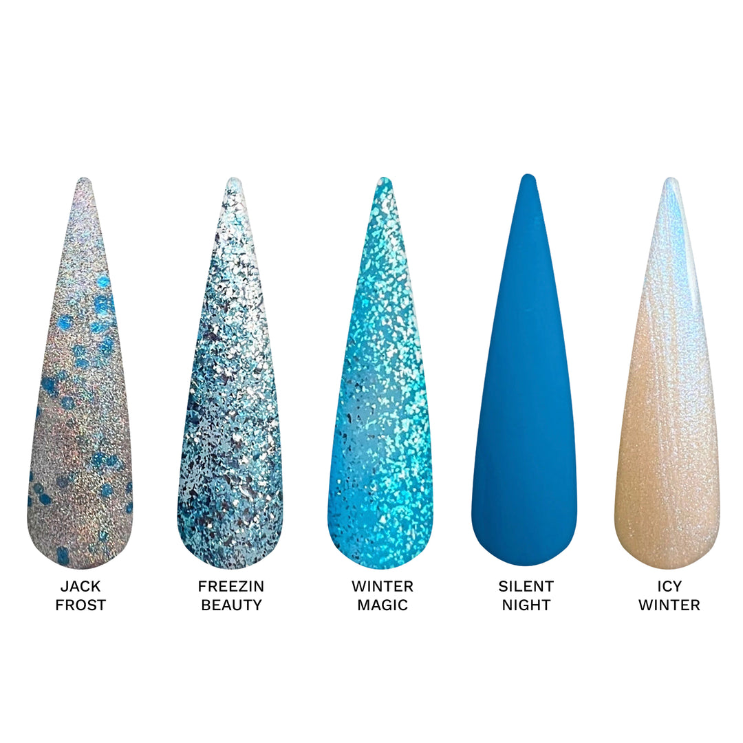 Winter Blizzard Gel Polish Collection- 5 Colors