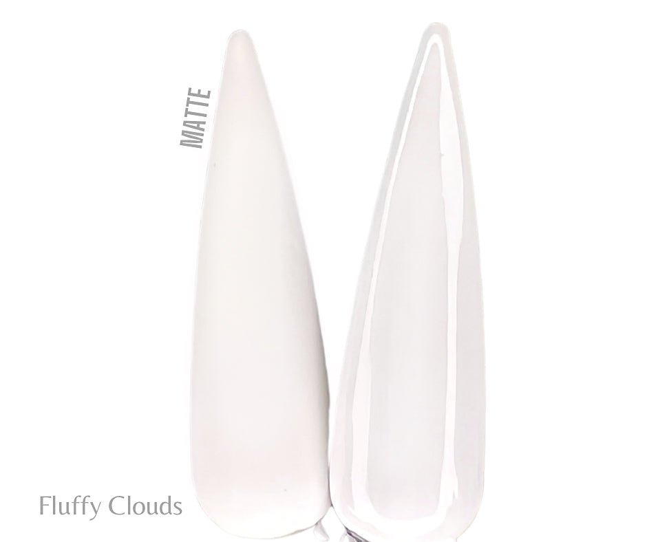 Fluffy Clouds- (white) - Sundara Nails